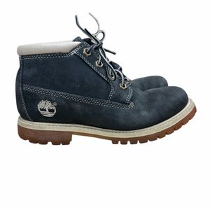 Timberland Nellie Waterproof Navy Blue Ankle Boots